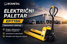 Paletar 1,5T- ELEKTRIČNI EPT15H