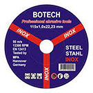 BOTECH PLOČA REZNA INOX 125 X 1 X 22